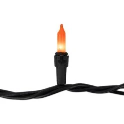 Northlight 100ct. Orange Mini Halloween Light Set 17 Northlight 100ct. Orange Mini Halloween Light Set -Northlight D668593S 15
