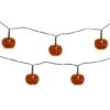 Northlight 10ct. Orange Jack-O-Lantern LED Mini Halloween Lights