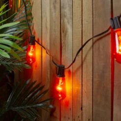 Northlight 10ct. Orange Edison E17 Halloween Light Set 7 Northlight 10ct. Orange Edison E17 Halloween Light Set -Northlight D668607S 2
