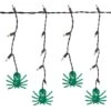 Northlight 35ct. Green Spider Halloween Icicle Lights 2 Northlight 35ct. Green Spider Halloween Icicle Lights -Northlight D668617S 1