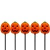 Northlight 5ct. Jack-O-Lantern Shaped Halloween Pathway Markers 2 Northlight 5ct. Jack-O-Lantern Shaped Halloween Pathway Markers -Northlight D668632S 1