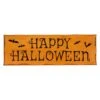 Northlight 24" Wooden 'Happy Halloween' Wall Sign With Bats 2 Northlight 24" Wooden 'Happy Halloween' Wall Sign With Bats -Northlight D668647S 1