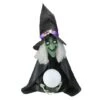 Northlight 26" Lighted Fortune Telling Witch Halloween Decoration