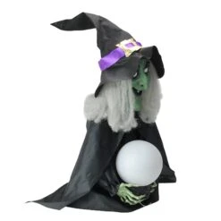 Northlight 26" Lighted Fortune Telling Witch Halloween Decoration -Northlight D668650S 2