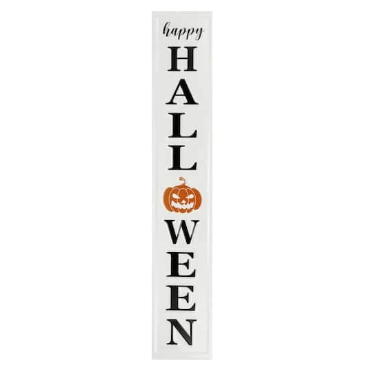 Northlight 31.5" Metal Happy Halloween Wall Sign 4 Northlight 31.5" Metal Happy Halloween Wall Sign - Image 2