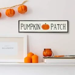 Northlight 31.5" Metal Pumpkin Patch Fall Harvest Sign -Northlight D668655S 2