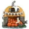 Northlight 7" LED Lighted Pumpkin Village Halloween Decoration