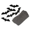 Northlight 9.75ft. Gray Gauze And Bats Halloween Decoration Kit