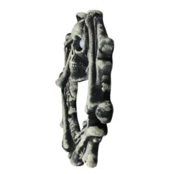 Northlight 18.5'' Pre-Lit Skeleton Artificial Halloween Wreath 7 Northlight 18.5'' Pre-Lit Skeleton Artificial Halloween Wreath -Northlight D668688S 2