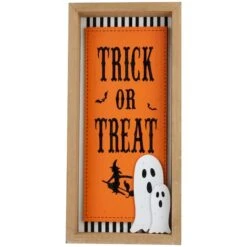 Northlight Happy Halloween Wooden Shadow Box Plaques Set 13 Northlight Happy Halloween Wooden Shadow Box Plaques Set -Northlight D668695S 4