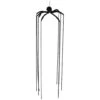 Northlight 6ft. Black Long Legged Spider Halloween Decoration -Northlight D668710S 1