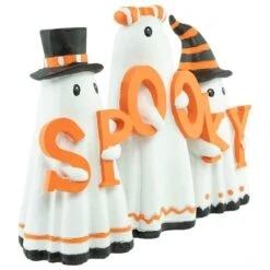 Northlight 9.5" Spooky Ghost Trio Halloween Decoration -Northlight D668712S 3