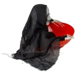 Northlight 10.5" Animated Grim Reaper Halloween Candy Bowl 13 Northlight 10.5" Animated Grim Reaper Halloween Candy Bowl -Northlight D668714S 4