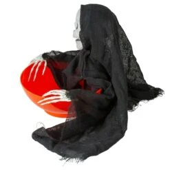 Northlight 10.5" Animated Grim Reaper Halloween Candy Bowl 14 Northlight 10.5" Animated Grim Reaper Halloween Candy Bowl -Northlight D668714S 5
