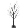 Northlight 24" LED Lighted Black Halloween Twig Tree, Warm White Lights 1 Northlight 24" LED Lighted Black Halloween Twig Tree, Warm White Lights -Northlight D668717S 1
