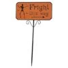 Northlight 27.5" Fright This Way Outdoor Halloween Lawn Stake