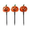 Northlight Lighted Jack-o-Lantern Halloween Pathway Markers Set, 3ct. 1 Northlight Lighted Jack-o-Lantern Halloween Pathway Markers Set, 3ct. -Northlight D668736S 1