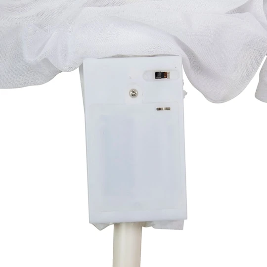 Northlight Lighted White Ghost Halloween Lawn Stakes Set, 3ct. 6 Northlight Lighted White Ghost Halloween Lawn Stakes Set, 3ct. - Image 4