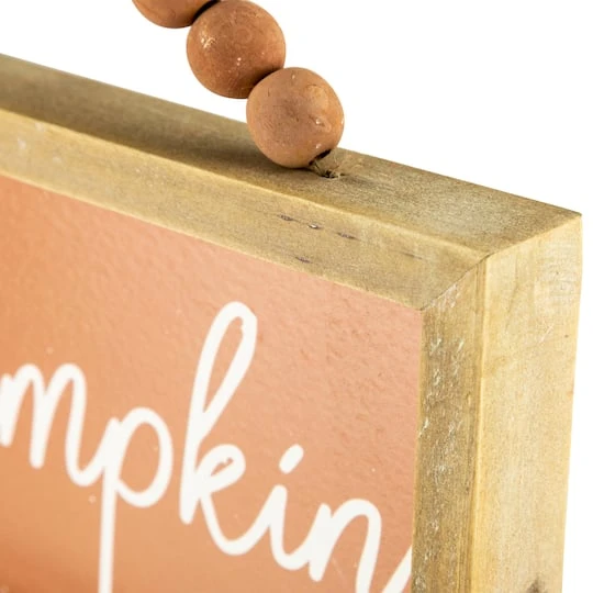 Northlight 12" Orange Hi Pumpkin Autumn Harvest Wall Sign 6 Northlight 12" Orange Hi Pumpkin Autumn Harvest Wall Sign - Image 4