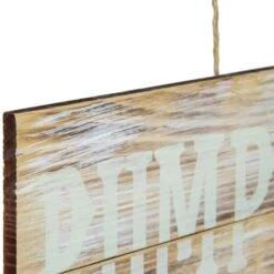 Northlight Pumpkin Patch Fall Harvest Wooden Wall Sign -Northlight D668747S 3