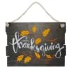 Northlight 15" Wooden Happy Thanksgiving Hanging Wall Sign 1 Northlight 15" Wooden Happy Thanksgiving Hanging Wall Sign -Northlight D668755S 1