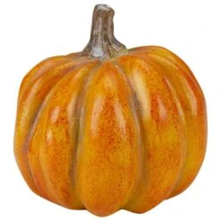 Northlight 3" Orange & Green Boxed Pumpkin Décor Set 13 Northlight 3" Orange & Green Boxed Pumpkin Décor Set -Northlight D668796S 4