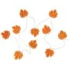 Northlight 5.5ft. Orange 10ct. LED Leaves Fall Harvest Fairy Lights -Northlight D668813S 1
