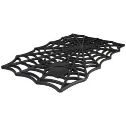 Northlight Black Spider Web Rectangular Halloween Doormat 12 Northlight Black Spider Web Rectangular Halloween Doormat -Northlight D668817S 4