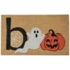 Northlight Natural Coir Boo Halloween Doormat 1 Northlight Natural Coir Boo Halloween Doormat -Northlight D668818S 1