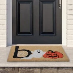 Northlight Natural Coir Boo Halloween Doormat 8 Northlight Natural Coir Boo Halloween Doormat -Northlight D668818S 2