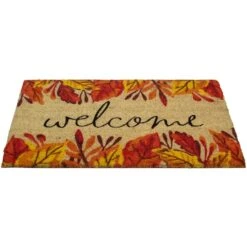 Northlight Leafy Fall Harvest Rectangular Welcome Doormat 11 Northlight Leafy Fall Harvest Rectangular Welcome Doormat -Northlight D668820S 3