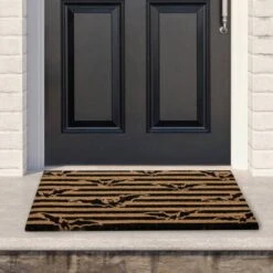 Northlight Natural Coir Flying Bats Halloween Doormat 9 Northlight Natural Coir Flying Bats Halloween Doormat -Northlight D668825S 2