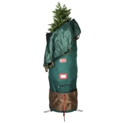 Northlight 9ft. Green Upright Protective Christmas Tree Storage Bag