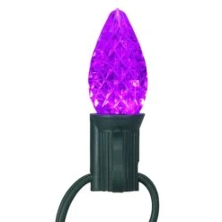Northlight Multicolor Faceted C7 LED Replacement Christmas Bulbs, 25ct. -Northlight D676237S 5
