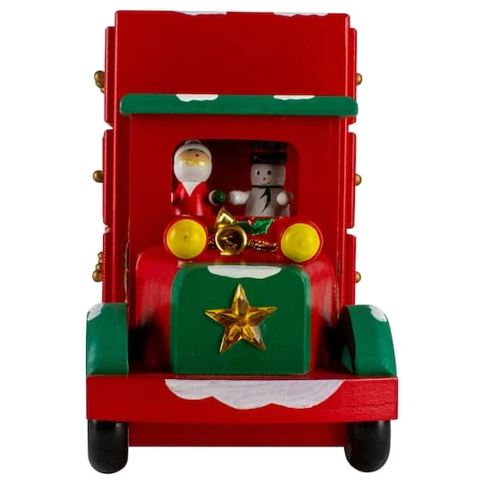 Northlight 14" Red Children Advent Calendar Storage Truck Christmas Décor 5 Northlight 14" Red Children Advent Calendar Storage Truck Christmas Décor - Image 3