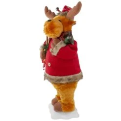 Northlight 24" Lighted & Animated Musical Moose Christmas Figure 14 Northlight 24" Lighted & Animated Musical Moose Christmas Figure -Northlight D676289S 5