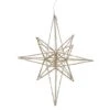Northlight 12'' Warm White LED Lighted B/O Gold Glittered Geometric Star Christmas Decoration 1 Northlight 12'' Warm White LED Lighted B/O Gold Glittered Geometric Star Christmas Decoration -Northlight D676325S 1