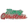 Northlight 42" LED Holographic Merry Christmas Outdoor Sign Décor 1 Northlight 42" LED Holographic Merry Christmas Outdoor Sign Décor -Northlight D676391S 1