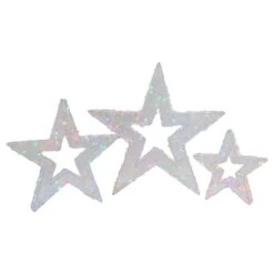 Northlight LED Color Changing Stars Outdoor Christmas Décor Set