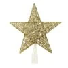 Northlight 10" LED Lighted Gold Glittered Star Christmas Tree Topper, Warm White Lights 1 Northlight 10" LED Lighted Gold Glittered Star Christmas Tree Topper, Warm White Lights -Northlight D676419S 1