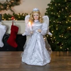 Northlight 24" Lighted Standing Animated Angel Musical Christmas Figure -Northlight D676427S 2