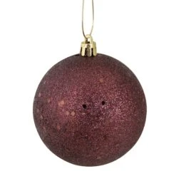 Northlight 32ct. 3.25" 4-Finish Mulberry Shatterproof Ball Ornaments 13 Northlight 32ct. 3.25" 4-Finish Mulberry Shatterproof Ball Ornaments -Northlight D676559S 5