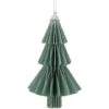 Northlight 6" Glittered Green Christmas Tree Ornament 1 Northlight 6" Glittered Green Christmas Tree Ornament -Northlight D676576S 1
