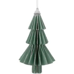 Northlight 6" Glittered Green Christmas Tree Ornament 12 Northlight 6" Glittered Green Christmas Tree Ornament -Northlight D676576S 11