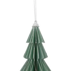 Northlight 6" Glittered Green Christmas Tree Ornament 15 Northlight 6" Glittered Green Christmas Tree Ornament -Northlight D676576S 14