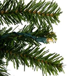 Northlight 30" Pre-Lit Canadian Pine Artificial Christmas Wreath -Northlight D676593S 16