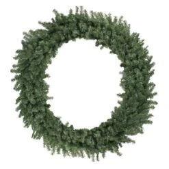 Northlight 6ft. Green Canadian Pine Commercial Size Artificial Christmas Wreath -Northlight D676623S 13