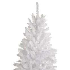 Northlight 9ft. Pre-Lit Rapids White Pine Pencil Artificial Christmas Tree, Clear Lights 11 Northlight 9ft. Pre-Lit Rapids White Pine Pencil Artificial Christmas Tree, Clear Lights -Northlight D676642S 2