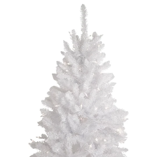 Northlight 9ft. Pre-Lit Rapids White Pine Pencil Artificial Christmas Tree, Clear Lights 5 Northlight 9ft. Pre-Lit Rapids White Pine Pencil Artificial Christmas Tree, Clear Lights - Image 3