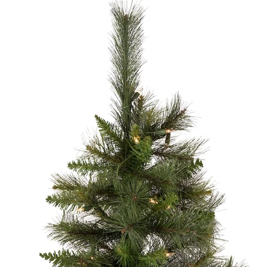 Northlight 6.5ft. Pre-Lit Medium Canyon Pine Artificial Christmas Wall Tree, Clear Lights 7 Northlight 6.5ft. Pre-Lit Medium Canyon Pine Artificial Christmas Wall Tree, Clear Lights - Image 5
